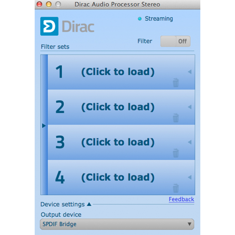 Dirac Audio Processor™ to MAC och PC: